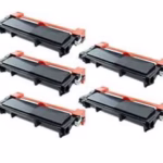 Compatible Brother TN660 High Yield Toner Cartridge 5 Pack