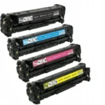 Compatible Toner Cartridge for CF410X/411X/412X/413X (HP 410X) 4 Pack